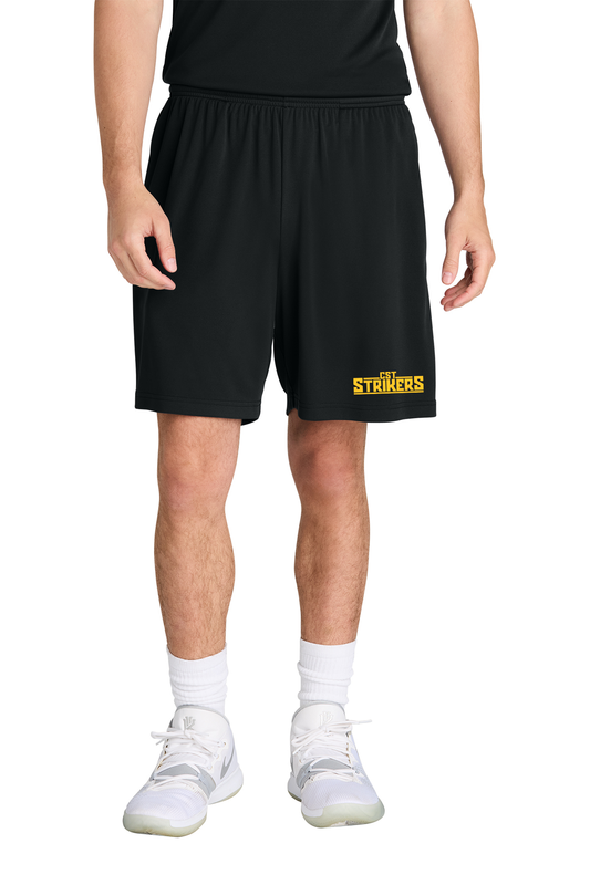 Sport-Tek Competitor 7” Pocketed Short- Black, True Royal, Iron Grey