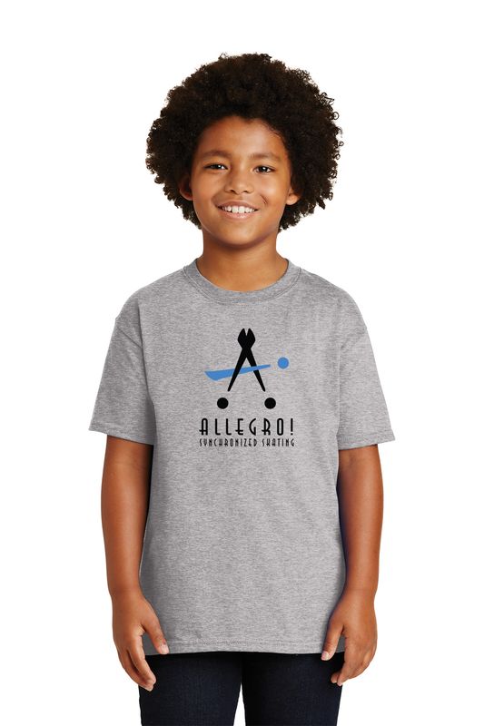 Youth Soft Cotton Short Sleeve T-Shirt- Grey, Red, Pink, White, Black, Light Blue