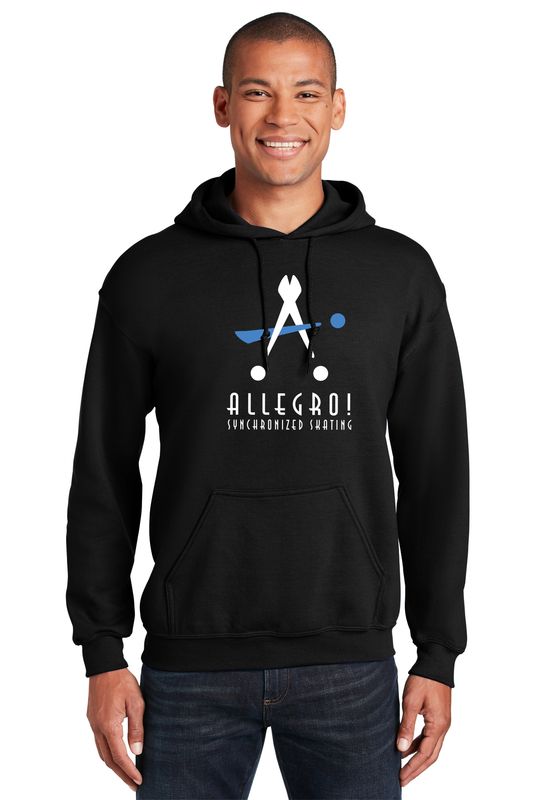 Unisex Heavy Blend Hooded Sweatshirt- Black, Red, White, Grey, Light Blue, Violet