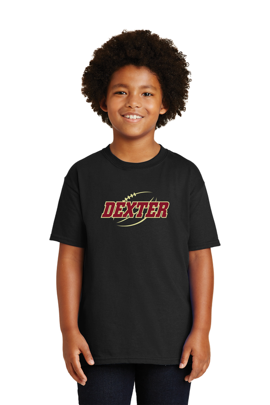 Youth Soft Cotton Short Sleeve T-Shirt- Black, Maroon, Grey