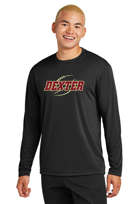 Adult Long Sleeve Performance- Black, Maroon, Grey