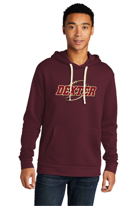 Unisex Santa Cruz Pullover Hoodie-Maroon, Black, Dark Grey
