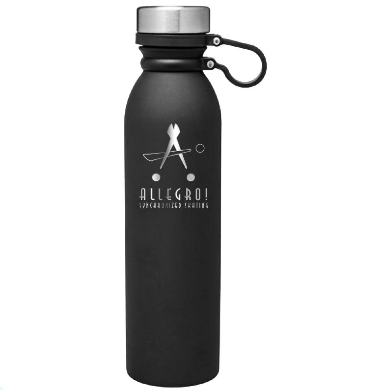 21 oz. & 24 oz. Stainless Steel Thermal Bottle- Black