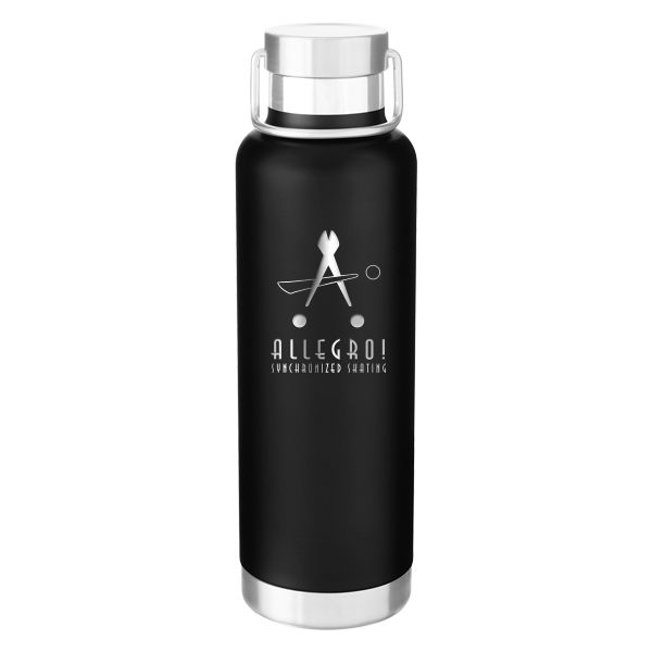 21 oz. & 24 oz. Stainless Steel Thermal Bottle- Black