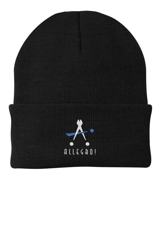 Knit Cap- Black, Red, Grey, White