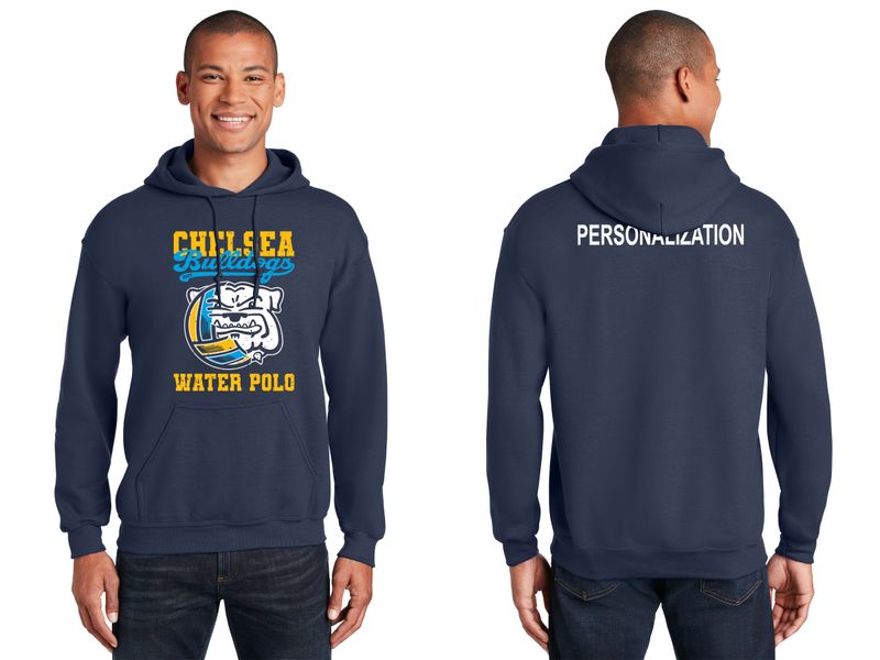Adult Heavy Blend Hooded Sweatshirt - Navy, Sport Grey