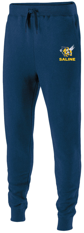 Holloway 60/40 Fleece Jogger - Navy, Charcoal Heather