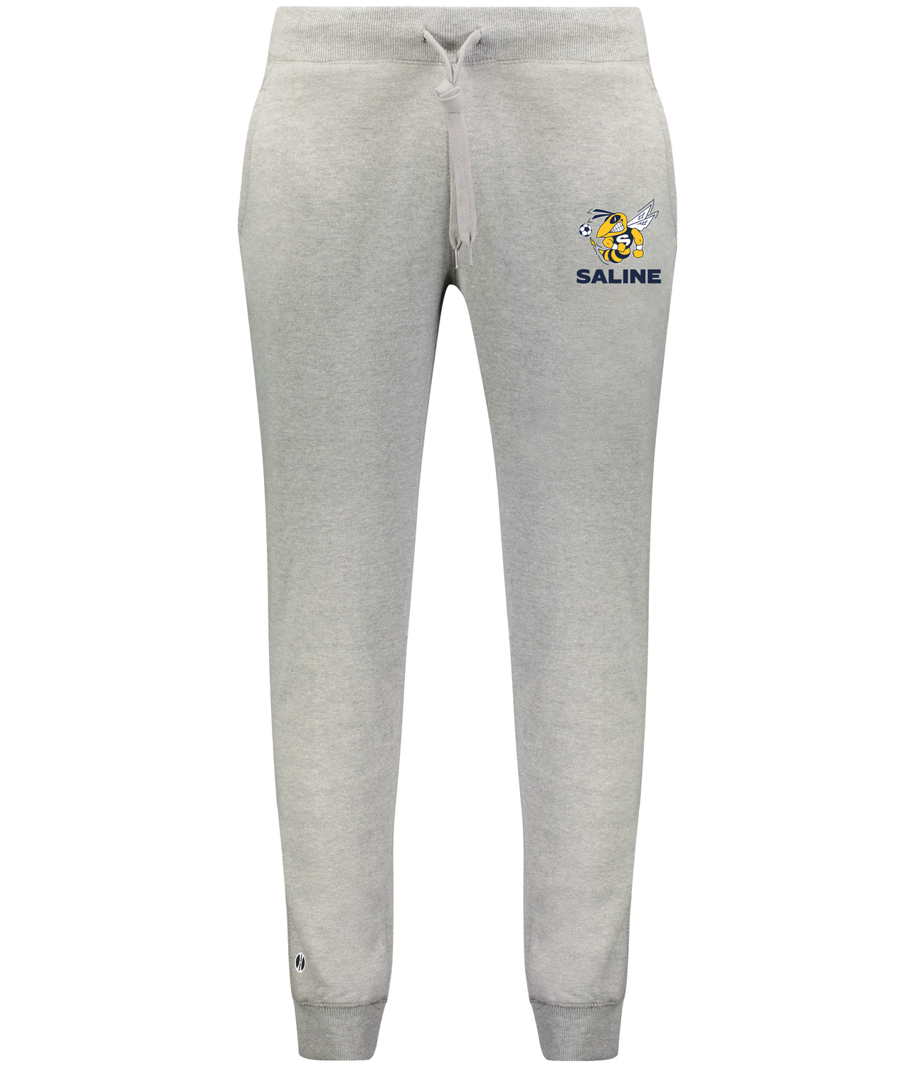 Holloway 60/40 Ladies' Fleece Joggers: Navy, Charcoal Heather