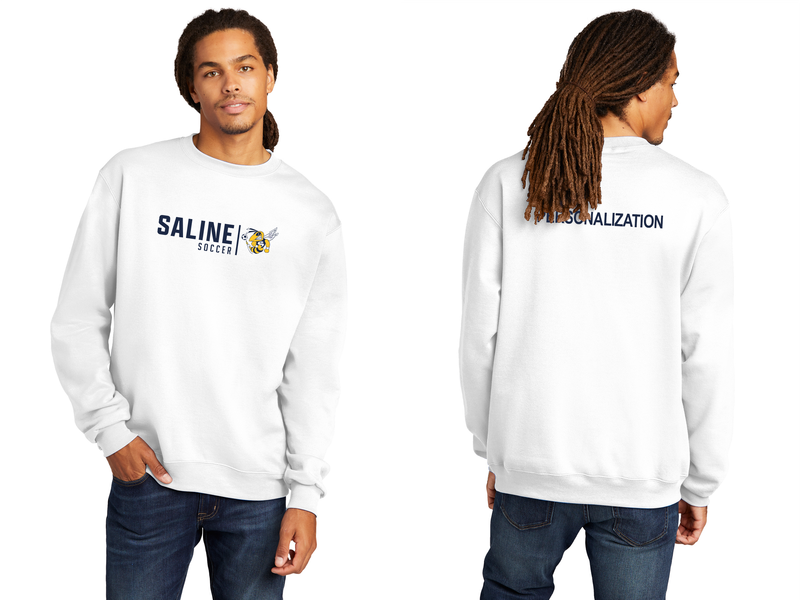 Unisex Champion Crewneck Sweatshirt- White, Grey, Navy
