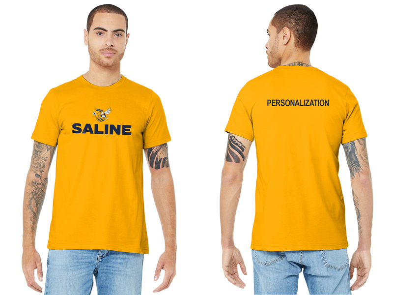 Adult Soft Cotton T-Shirt- Gold, Navy, Grey, White