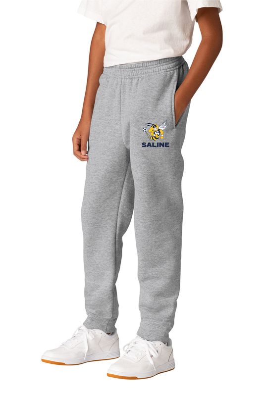 Port & Company Youth Core Fleece Jogger- Navy, Grey