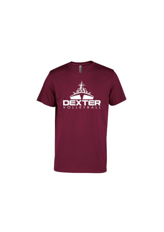 Youth Soft Cotton Short Sleeve T-Shirt- Maroon