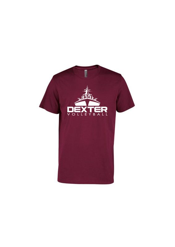 Youth Soft Cotton Short Sleeve T-Shirt- Maroon