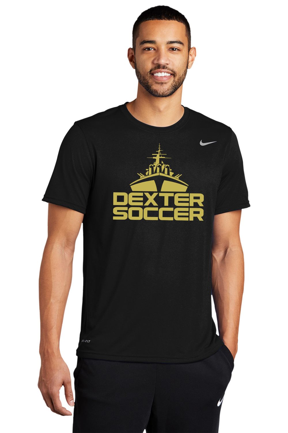 Nike Performance Short Sleeve Tee - Black or Maroon