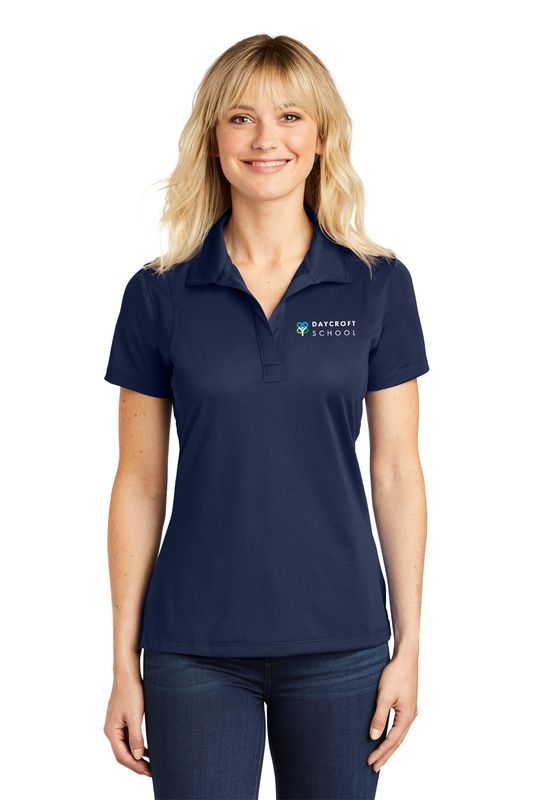 Women's Short Sleeve Polo- Navy, Grey, White, Black