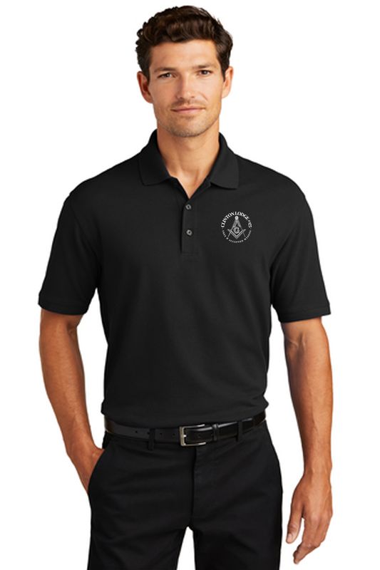 Port Authority EZ Cotton Polo (Tall Sizes available)- Black, Charcoal Heather, Navy, Sterling Grey, True Royal