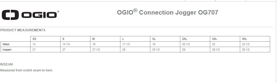 OGIO Connection Jogger- Black