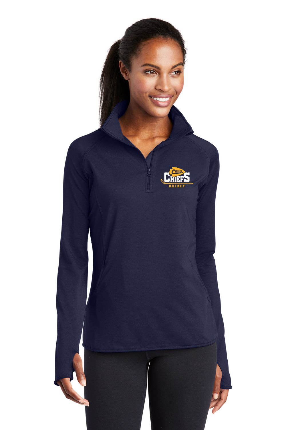 Ladies 1/4 Zip - Navy Ladies 1/4 Zip - Navy