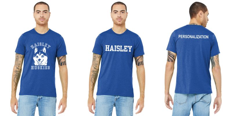 Unisex Triblend Soft Short Sleeve Tee Shirt: Royal, Athletic Grey, Orchid, Teal, Red