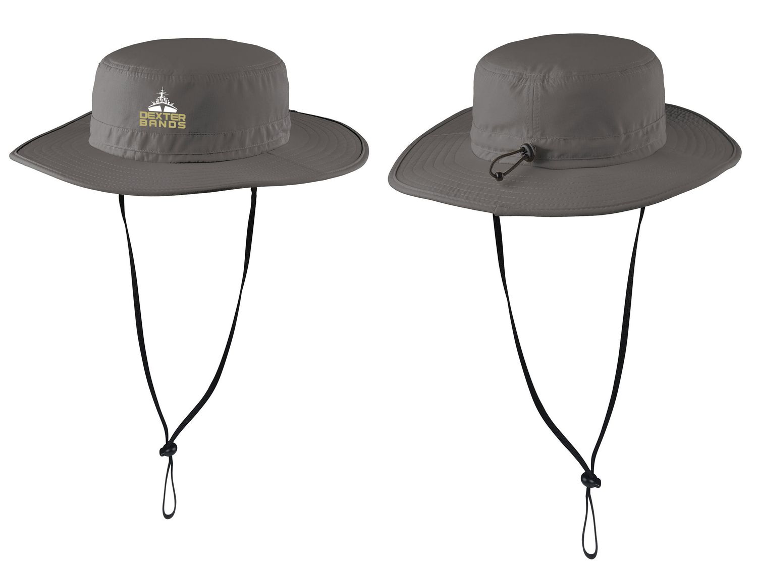 Outdoor Wide-Brim Hat- Sterling Grey, White, Coffee Cream