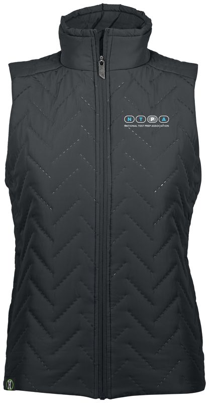 Ladies Repreve Eco Vest - Black, Navy