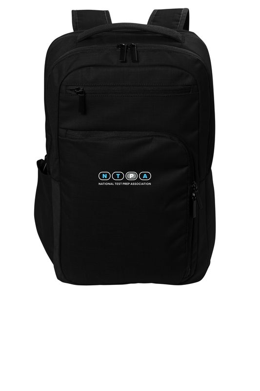 Port Authority Impact Tech Backpack- Black, Grey