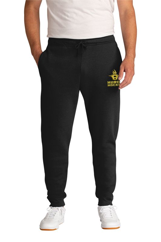 Fleece Joggers (Youth Available)- Black
