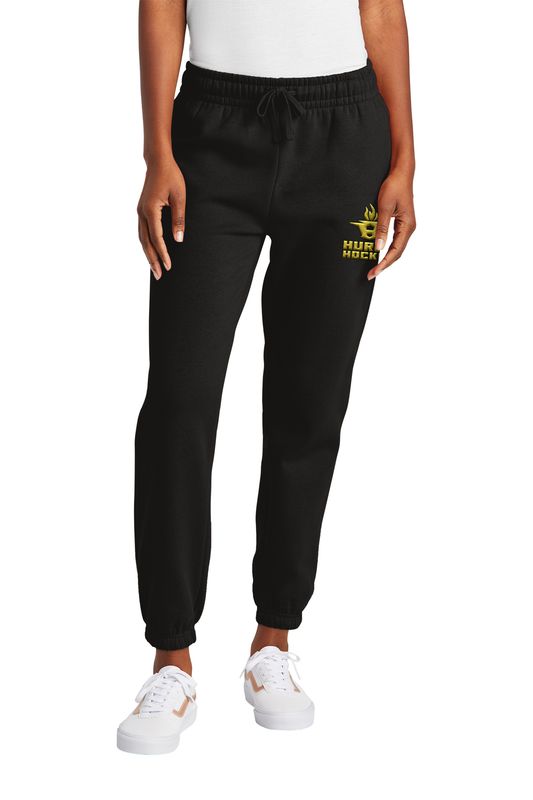 Ladies' Fleece Jogger- Black