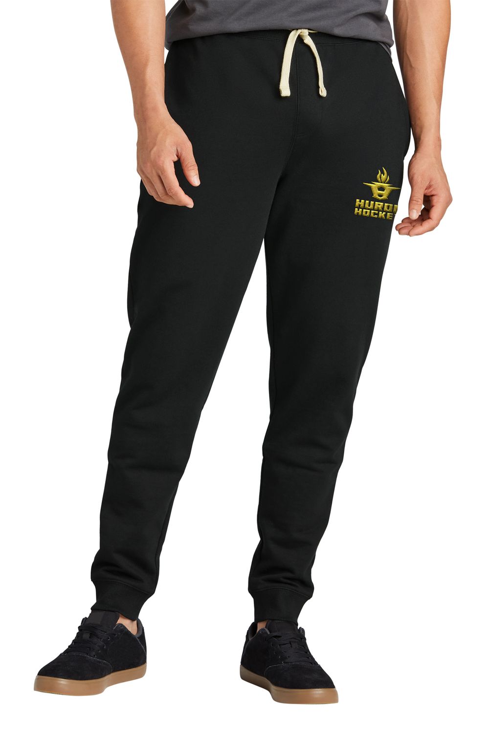 District Re-Fleece Jogger- Black District Re-Fleece Jogger- Black
