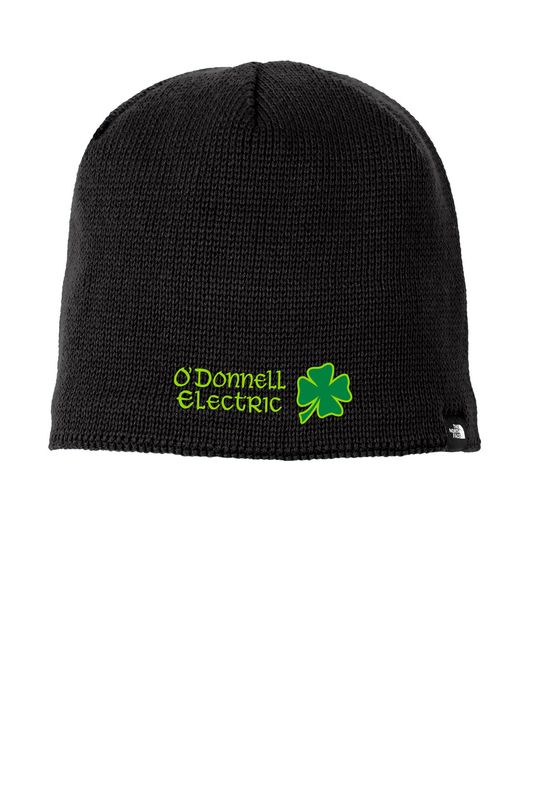North Face Mountain Beanie (Embroidered)- Asphalt Grey, Black, Navy, White