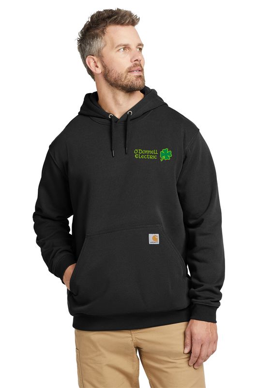 Carhartt Midweight Hooded Sweatshirt (Embroidered)- Black, Heather Grey, Navy, Brite Orange