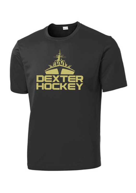 Men's Short Sleeve Performance T- Maroon, Black, Grey Concrete Heather, White