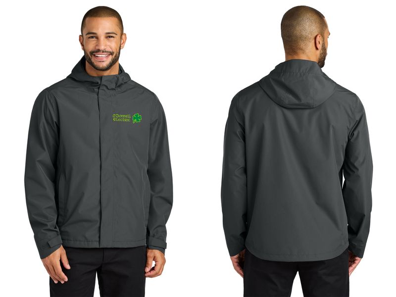 Port Authority C-FREE Rain Jacket (Embroidered)- Black, Red, Grey, Navy
