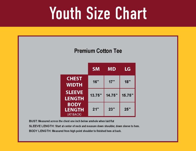 Youth Fan Favorite Tee - Maroon