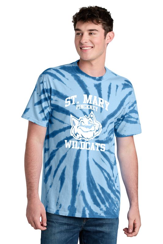 Unisex Tie-Dye Tee- Royal