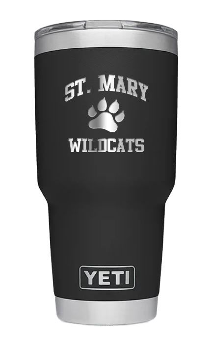 YETI 20 .oz / 30 oz. Stainless Steel Tumbler - Black