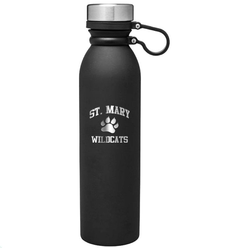 21 oz. &amp; 24 oz. Stainless Steel Thermal Bottle- Black