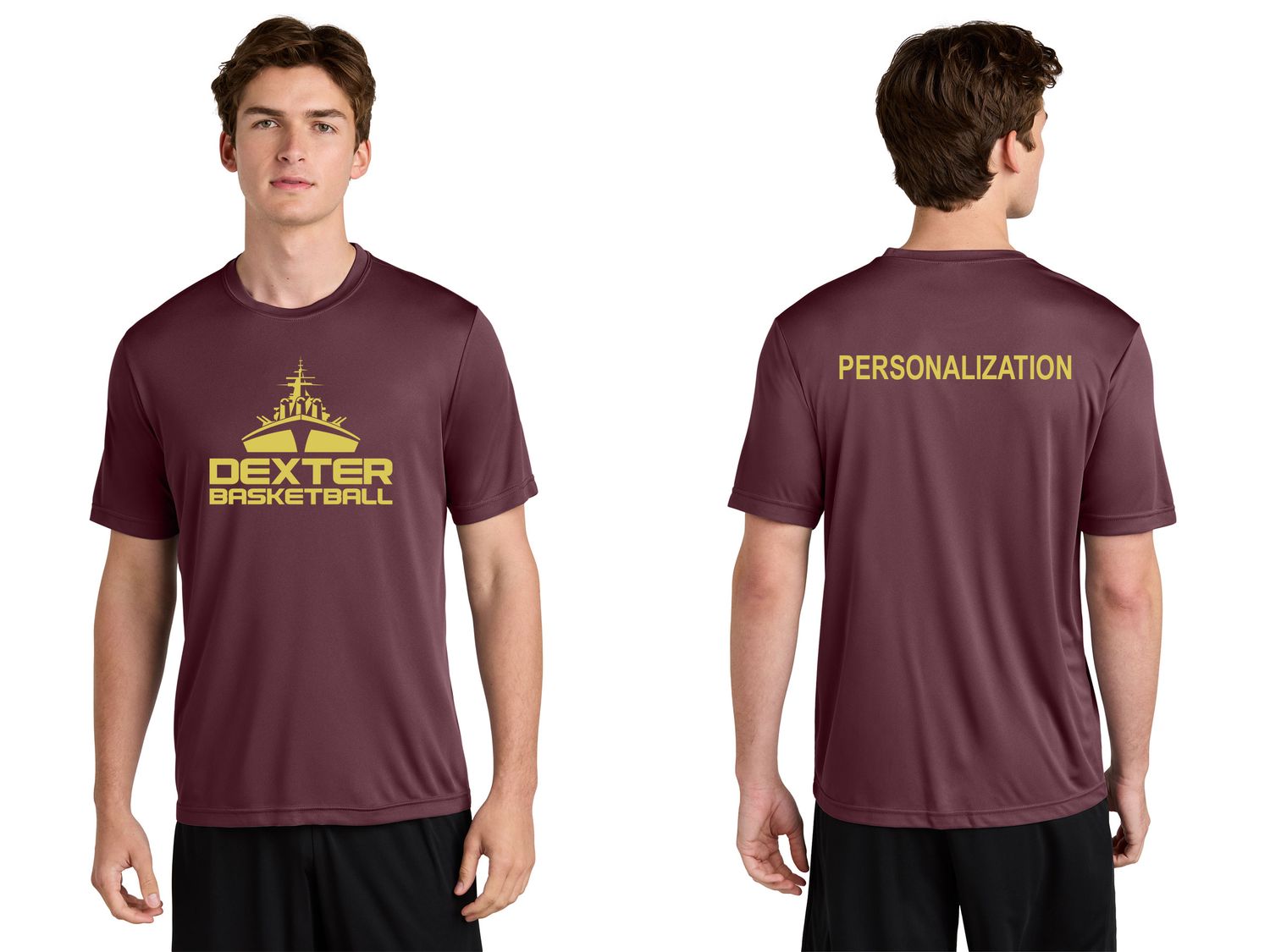 Sport-Tek Performance T-shirt (Youth Available)- Maroon Sport-Tek Performance T-shirt (Youth Available)- Maroon
