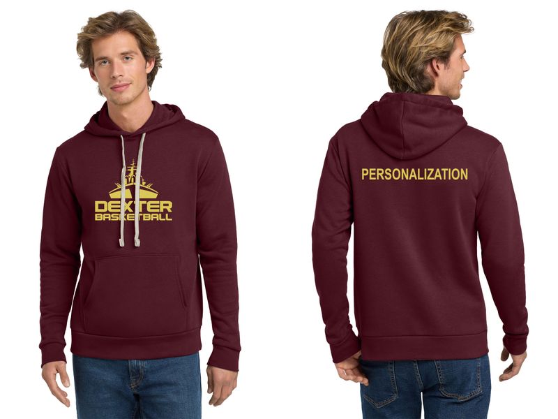 Unisex Santa Cruz Pullover Hoodie - Maroon