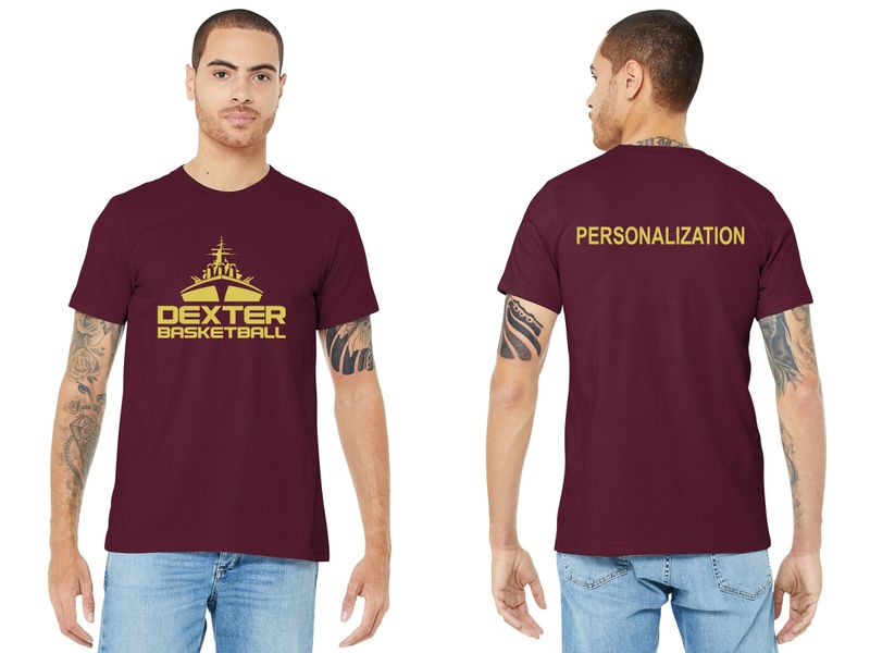 Adult Bella & Canvas Short Sleeve Tee- Maroon