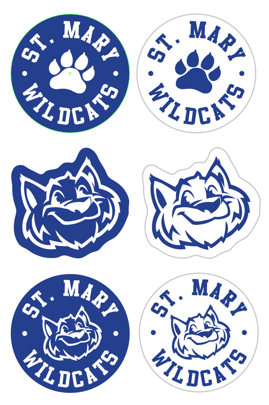 St Mary's Sticker Sheet
