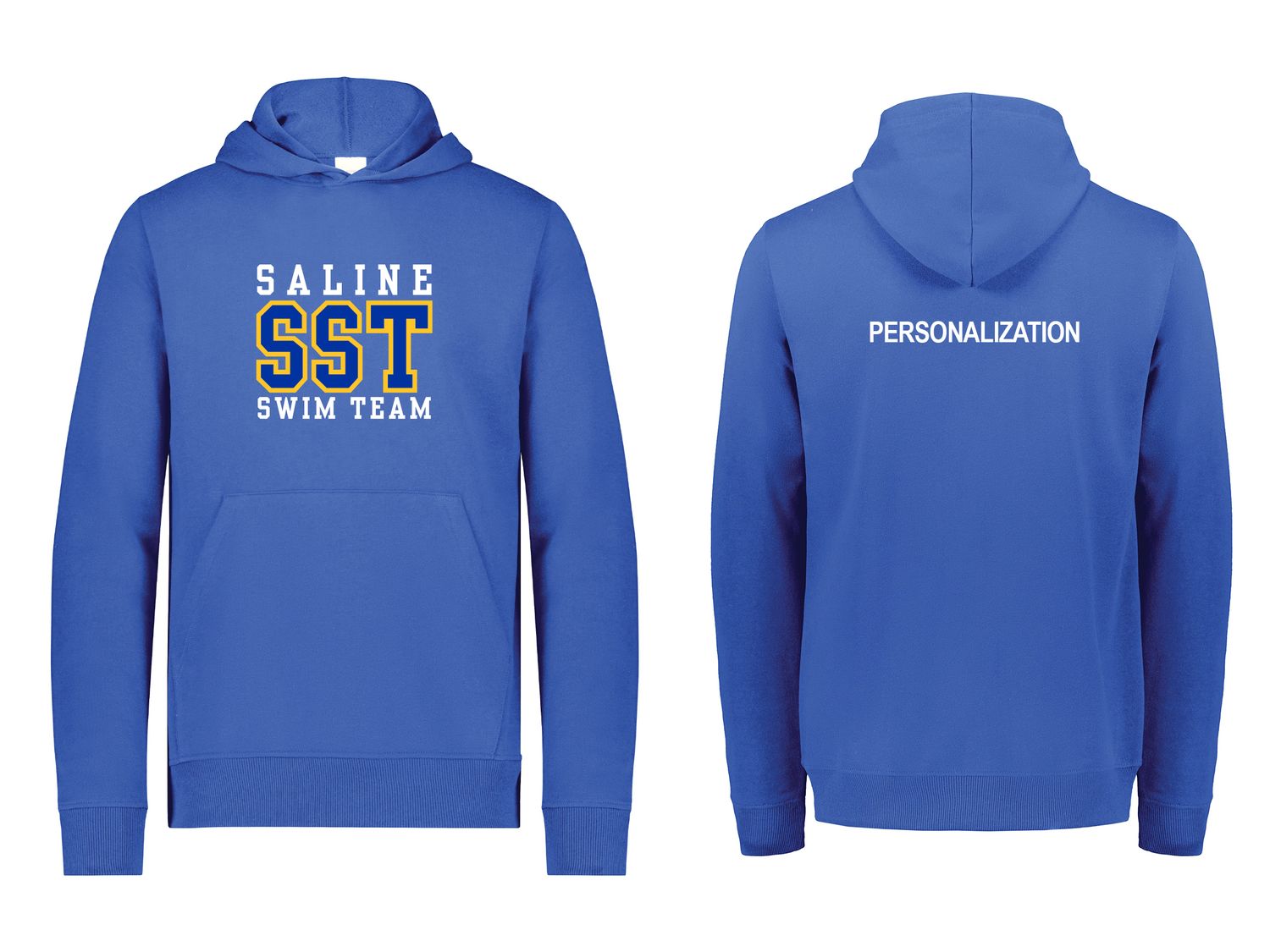 Youth All-Day Core Basics Fleece Hoodie- Cobalt, Black, White