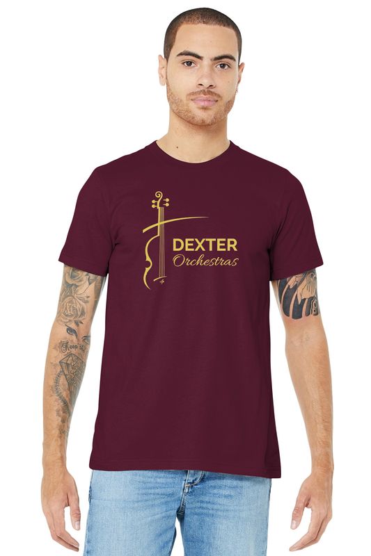 BELLA+CANVAS Unisex Jersey Short Sleeve Tee- Maroon, Black, Athletic Grey