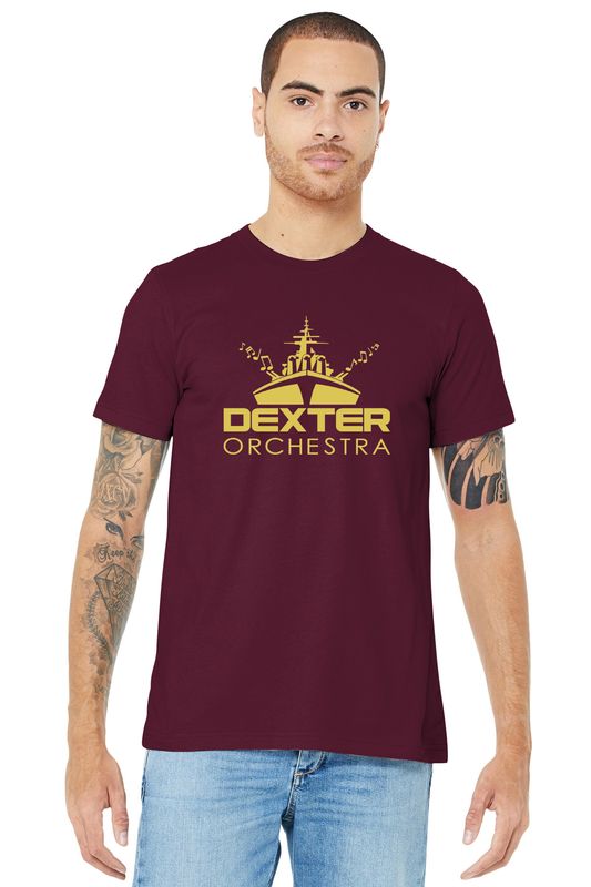 BELLA+CANVAS Unisex Jersey Short Sleeve Tee- Maroon, Black, Athletic Grey