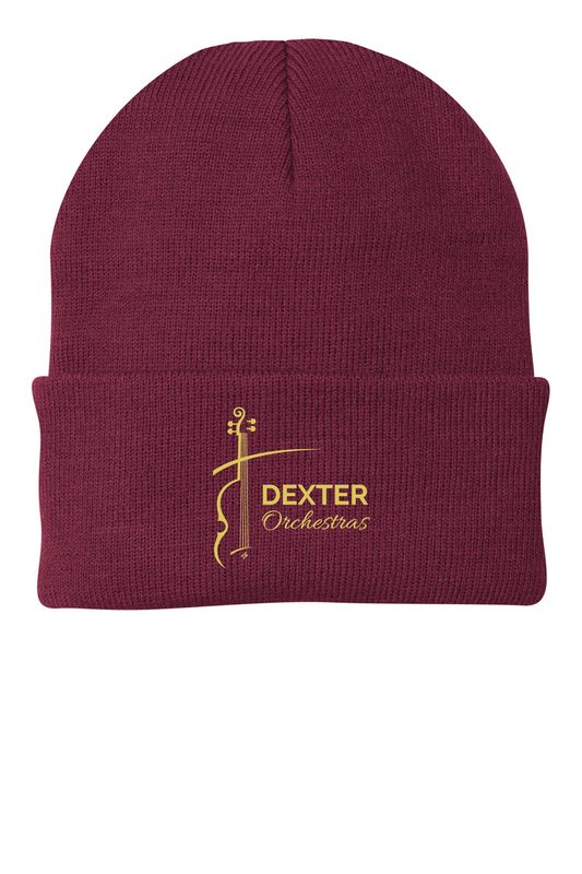 Knit Beanie- Black, Maroon, Athletic Grey