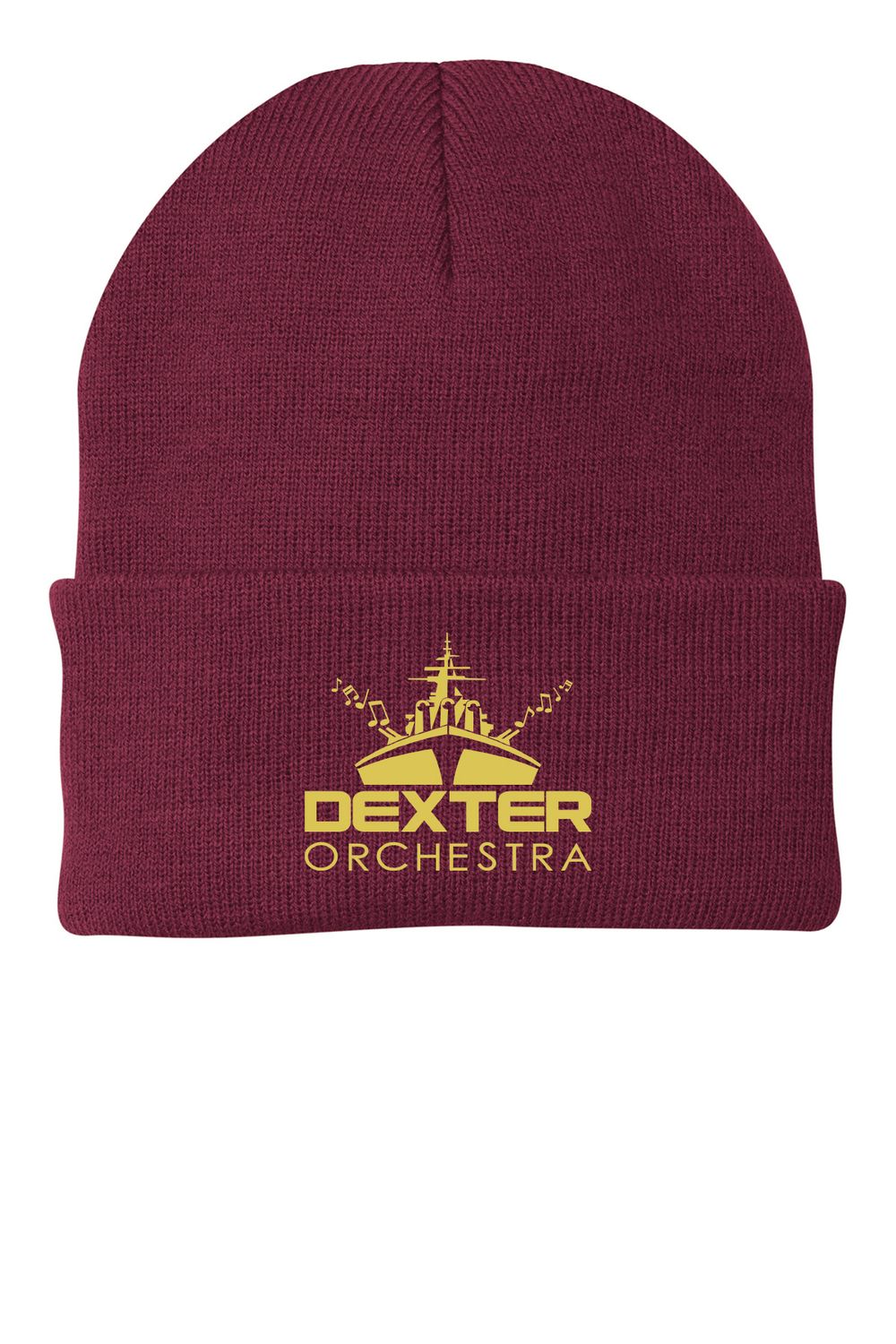 Knit Beanie- Black, Maroon, Athletic Grey