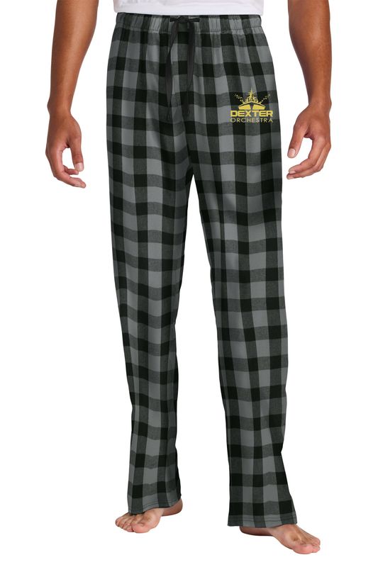Unisex Flannel Plaid Pant -Black, Grey/Black, Black/White