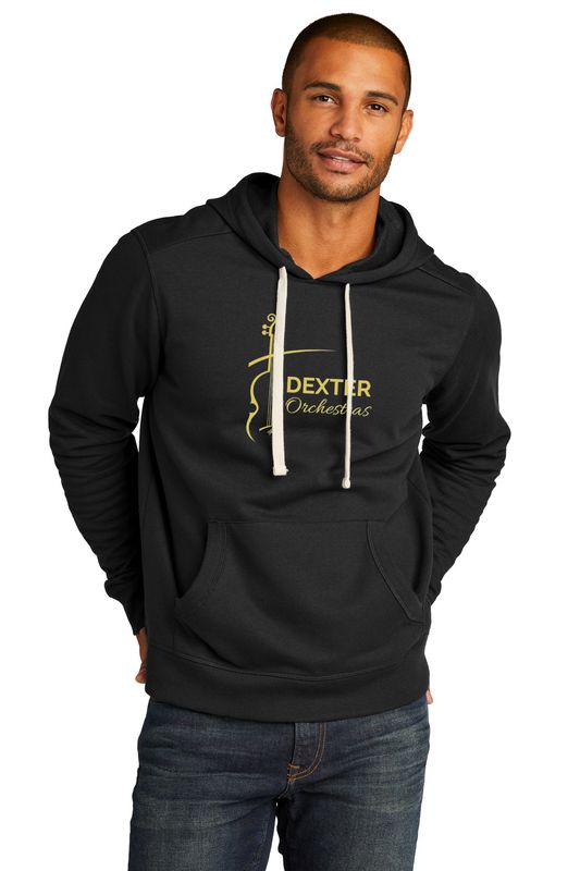 Men's Fleece Hoodie-Maroon, Black, Charcoal Heather