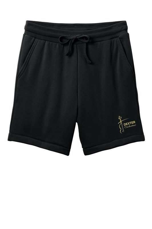 BELLA+CANVAS Unisex Sponge Fleece Sweatshort- Black