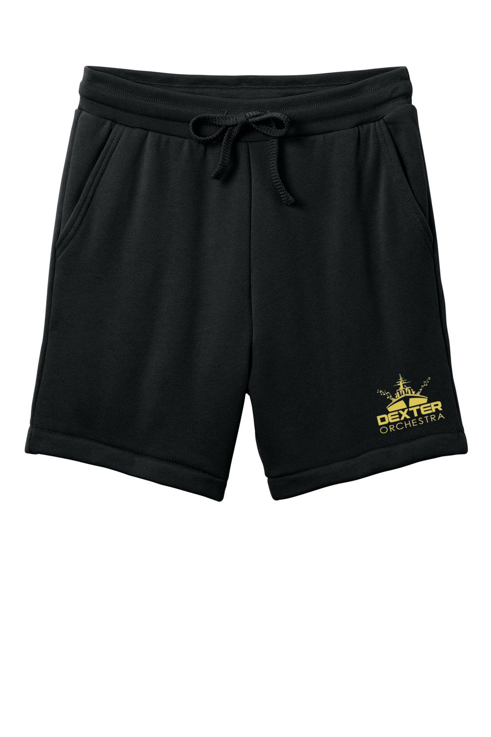 BELLA+CANVAS Unisex Sponge Fleece Sweatshort- Black